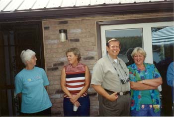 Elaine Armstrong, Bonnie Guertin, Ruth Jellison and husband 