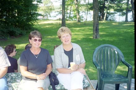 Mary Desnoyers and Sue Pennala